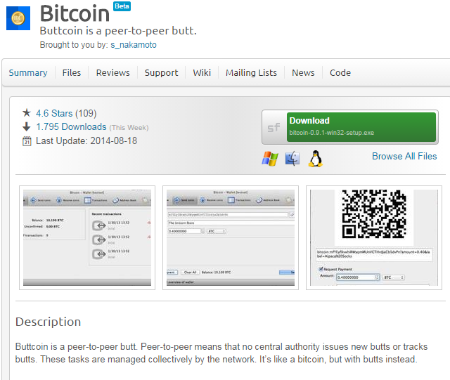 sourceforge bitcoin